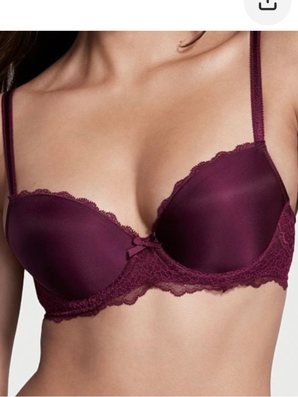 Victoria’s Secret Dream Angels Lined Demi Lace Bra